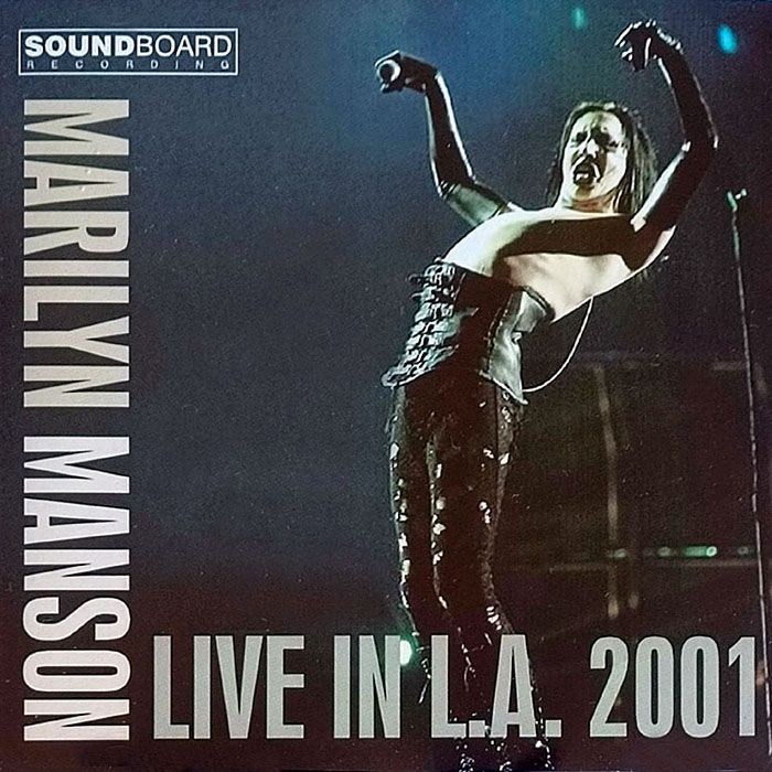 MARILYN MANSON - LIVE IN L.A. Los Angeles USA 2001 The Morning View Tour CD (концерт, компакт диск)  #1