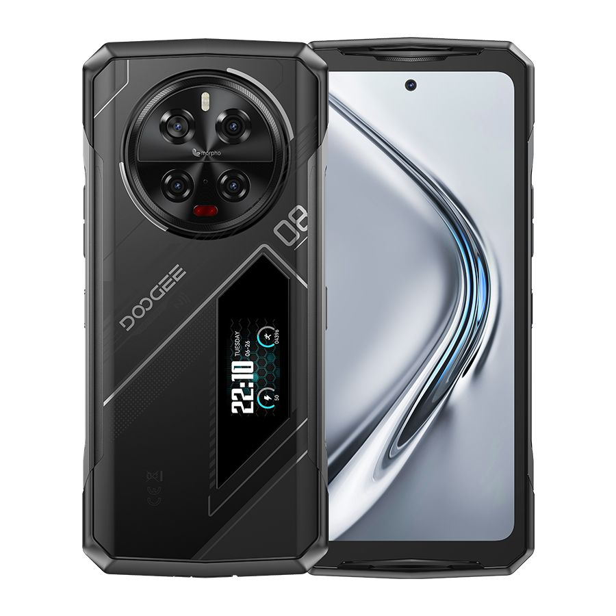 Doogee Смартфон doogee v40 pro Global 16/512 ГБ, серебристый #1