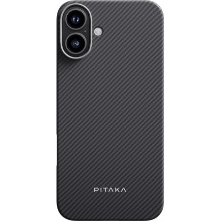 Чехол Pitaka Ultra-Slim Case для iPhone 16, черный #1