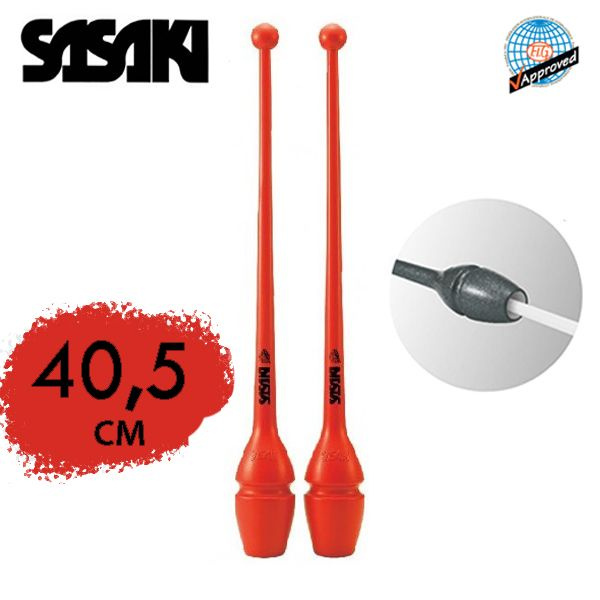 Булавы SASAKI M-34JKH 40,5см. BRR(Алые) FIG #1