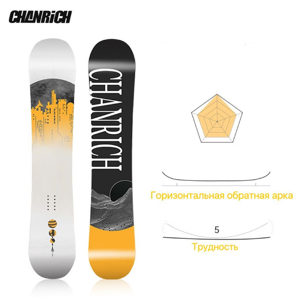 CHANRICH C282D0138 Горные лыжи, ростовка: 155 см #1