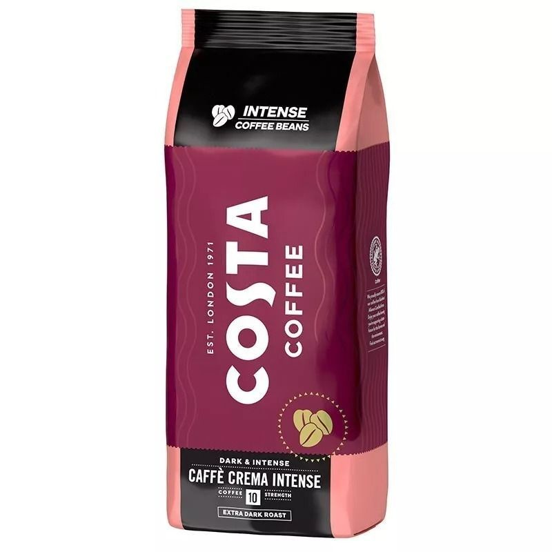 Кофе в зернах Costa Caffe Crema Intense, 1 кг #1