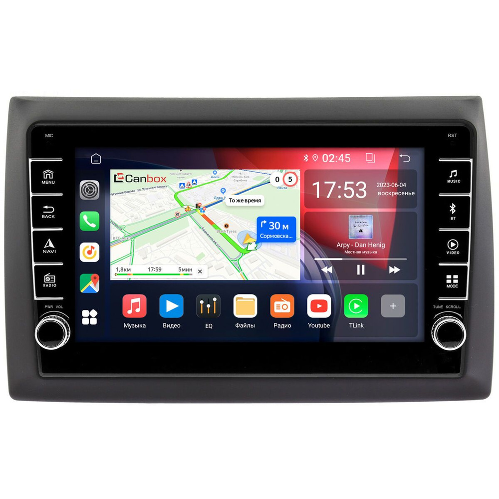 Штатная магнитола Canbox BGT9-9138 для Fiat Stilo 2001-2007 на Android 10 (IPS DSP CarPlay)  #1