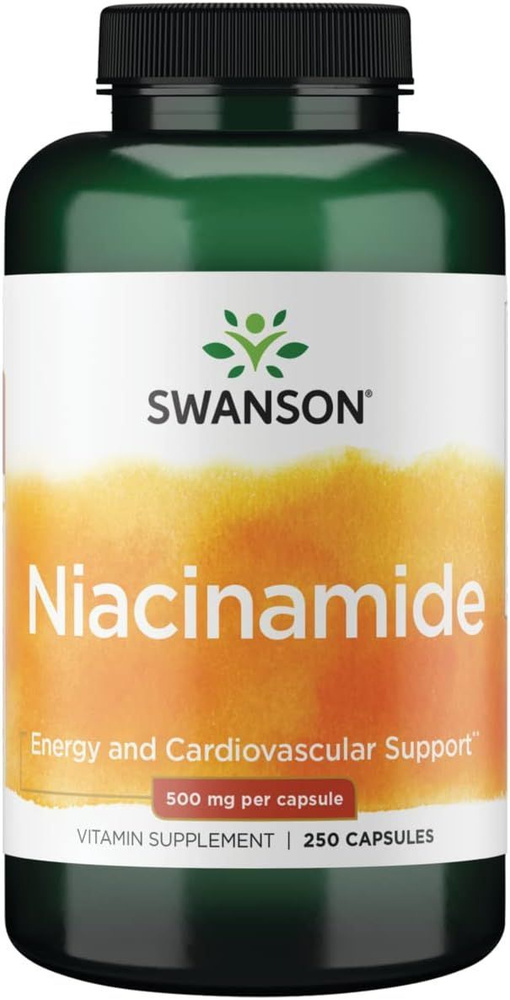 Swanson Niacinamide 500мг 250 капсул #1