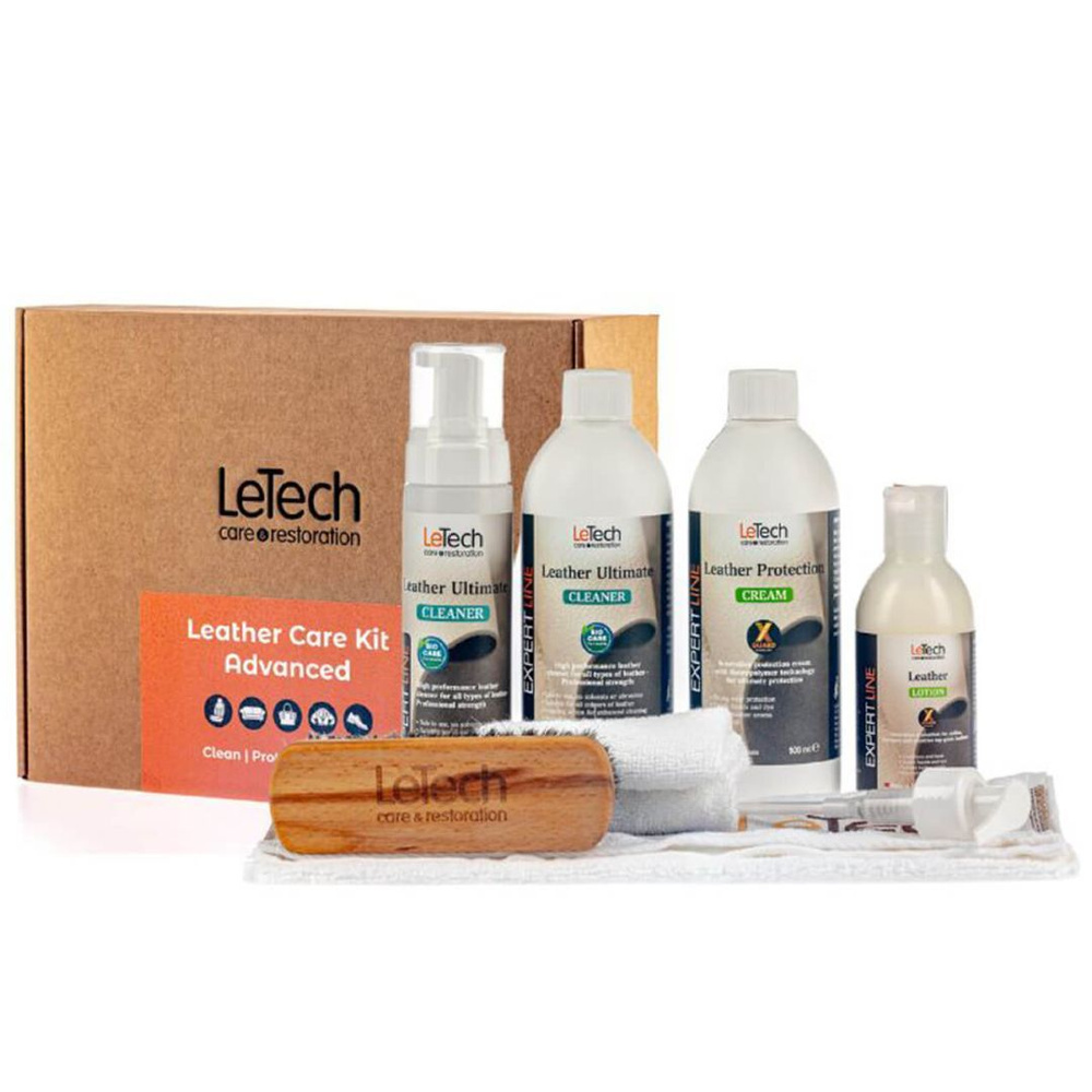 LeTech LEATHER CARE KIT ADVANCED Набор для ухода за кожей продвинутый #1