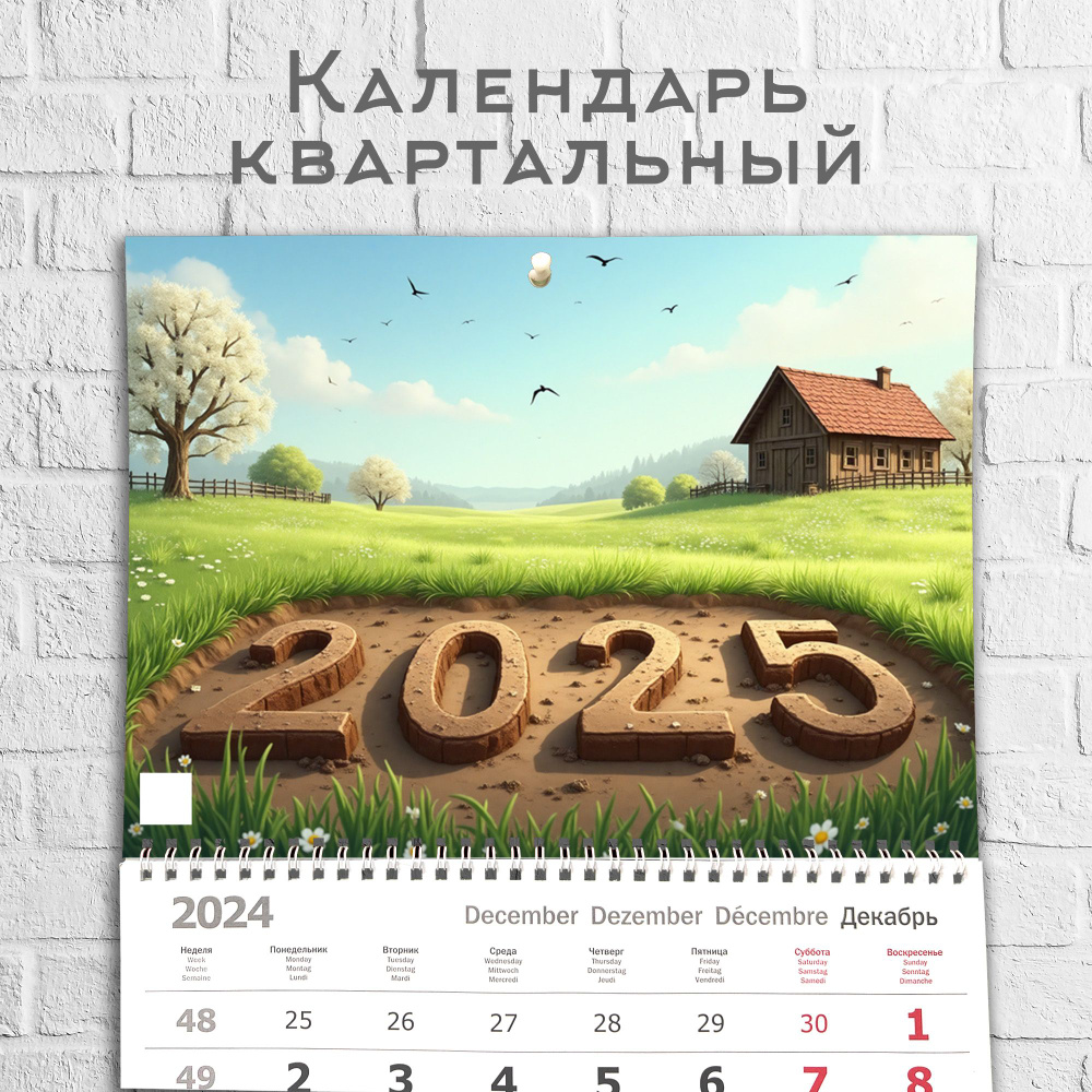 CherryPie Календарь 2025 г. #1