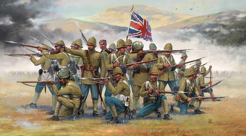 Игрушка фигуры BRITISH INFANTRY AND SEPOYS (1:72) 6187 #1