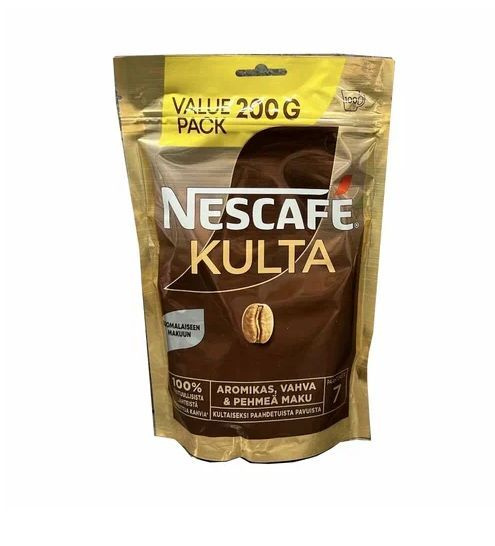 Кофе растворимый Nescafe Kulta 200 гр. (пакет). #1