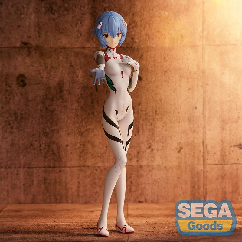 Аниме фигурка Евангелион / Evangelion Рэй Аянами / Rei Ayanami "Hand Over" Sega SPM  #1