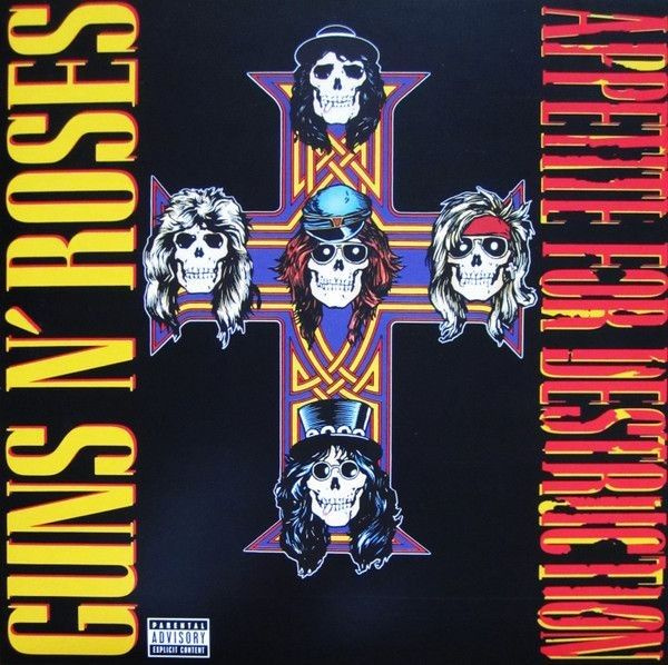 Виниловая пластинка Guns N' Roses. Appetite For Destruction (LP) #1