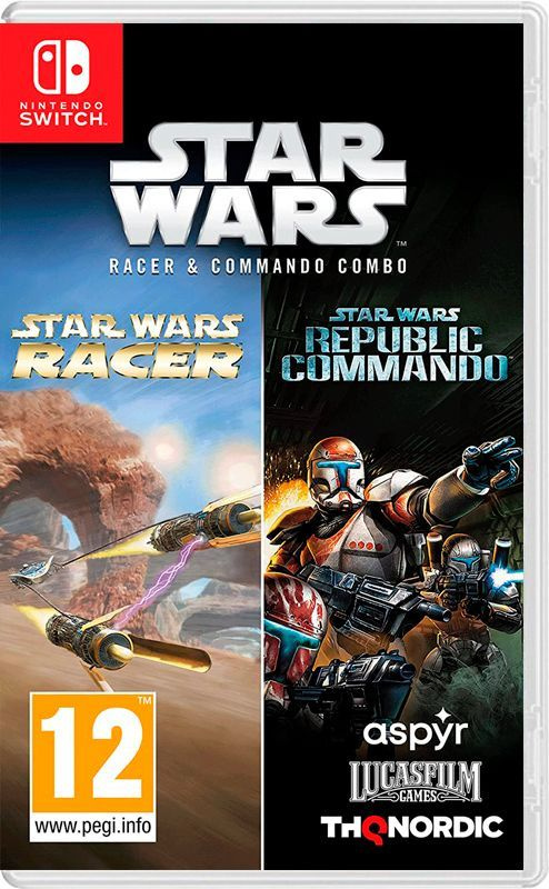 Игра Star Wars: Racer & Commando Combo (Nintendo Switch, Английская версия) #1