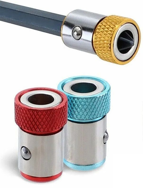 Магнитная насадка на биту, адаптер для бит на 1/4" купить на OZON по ...