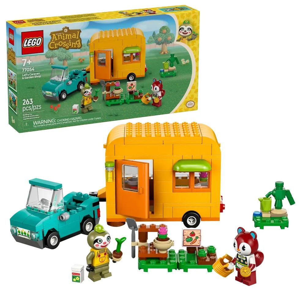 LEGO 77054 Animal Crossing Дом на колесах и садовый магазин Лейфа #1
