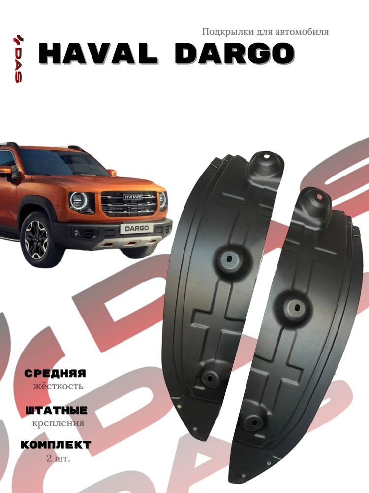 Подкрылок Haval Dargo 22- (Сзади/ Справа)