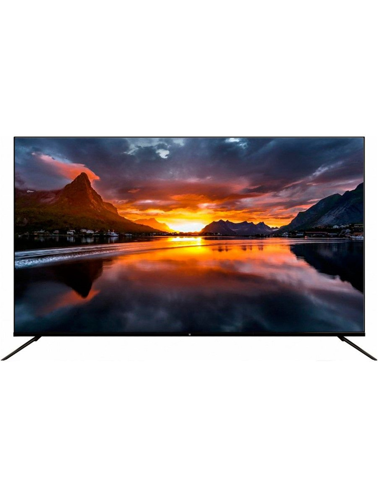 H Телевизор 50" 4K UHD, черный #1