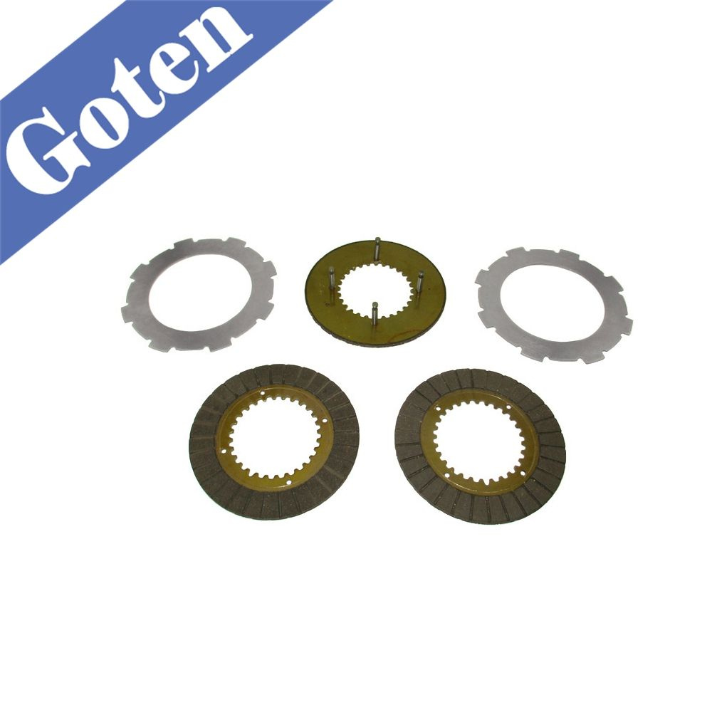 Set Piastre Frizione Bagnate Per Motori GX160 GX200 GX240 GX270 GX340 GX390 - 1 Pressione + 2 Attrito + 2 Piastre