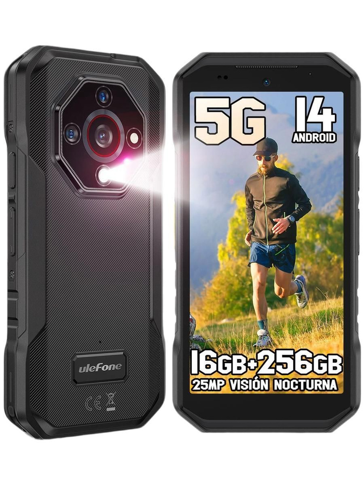Смартфон ULEFONE Armor X32 Pro 256 ГБ 16 ГБ Черный 5.65 ARX32-P-BK