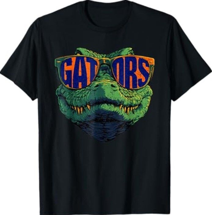 Футболка Vintage Gators Personalized Name Apparel Retro Classic T-Shirt #1