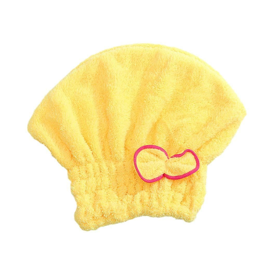 Шапочка для сухих волос с бантиком,25*30 см, красный, 1 шт. #1
