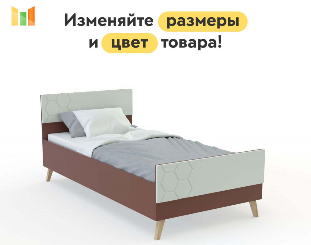 BestMebel Двуспальная кровать,, 180х210 см #1
