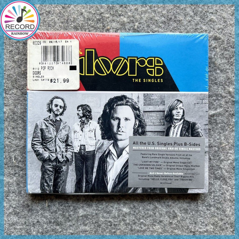 CD The Doors The Singles Original 2CD 1Z02945 запечатанный