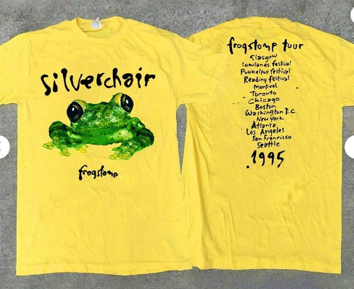 Футболка Футболка VTG 1995 Silverchair Frogstomp Promo 1 шт #1