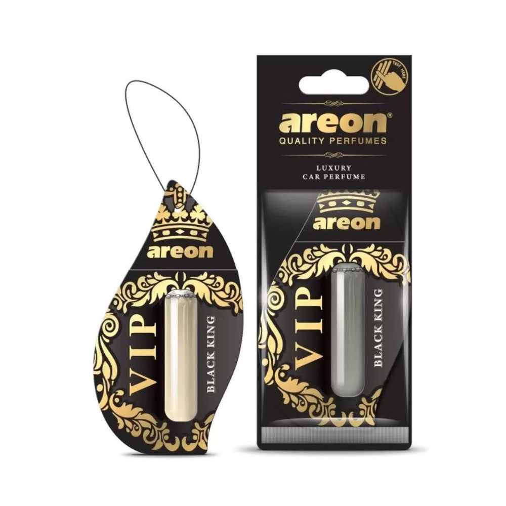 Ароматизатор подвесной гелевый Areon Liquid Vip Black King, 5 мл #1
