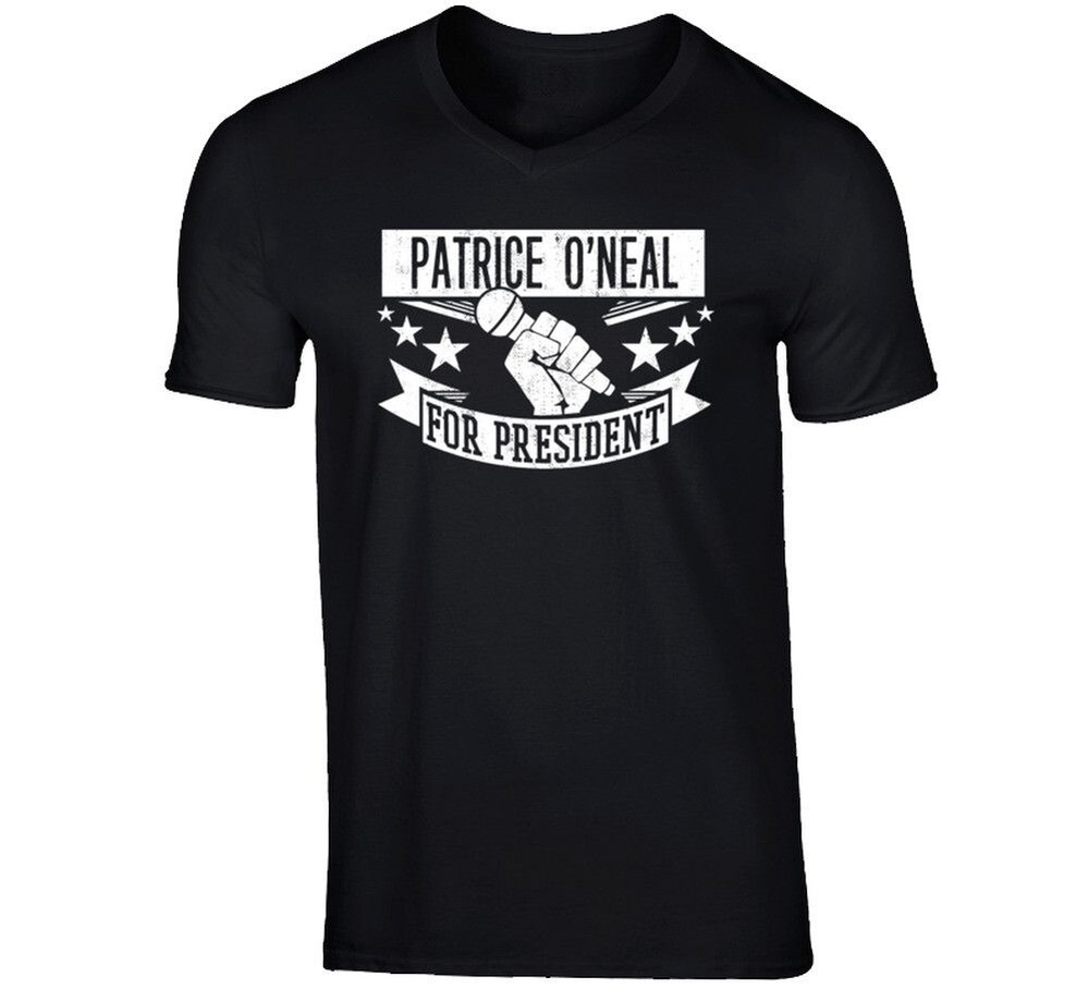 Футболка Футболка Patrice O'Neal For President Comedian Stand Up Funny T Shirt 1 шт #1