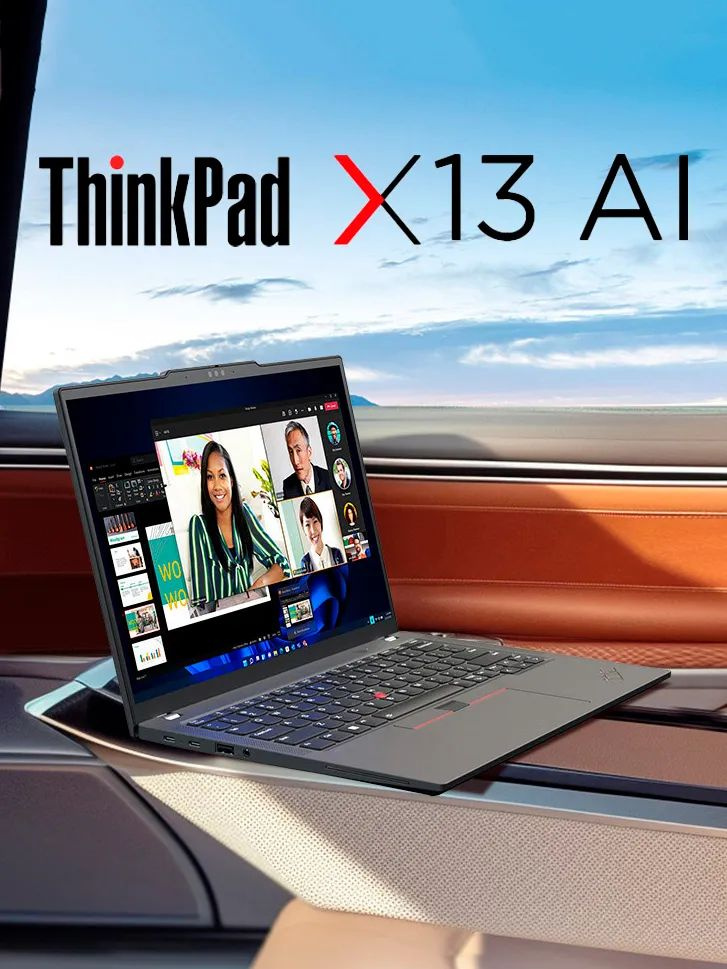 Ноутбук Lenovo, 13.3, ThinkPad X13, Intel Core Ultra 7 255H, 32 ГБ
