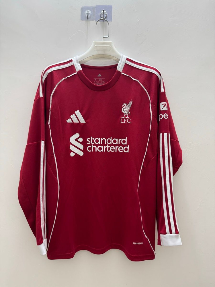 Лонгслив Football Jersey (Ливерпуль) Футболка с длинным рукавом 25-26 Liverpool FC Футбольная форма #1
