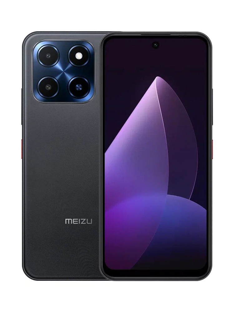 Meizu Смартфон Mblu 22 3/64 ГБ, Nano-SIM, черный #1