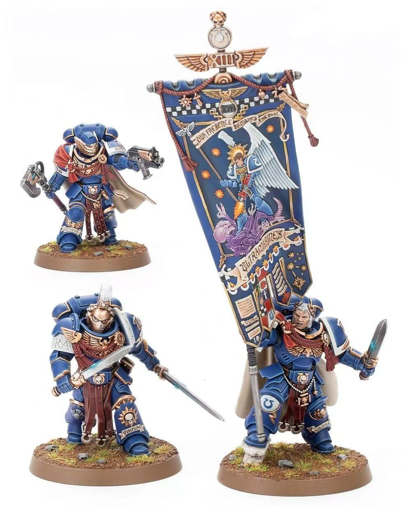Victrix Honour Guard / Вархаммер 40к смола / Warhammer 40000 миниатюры #1