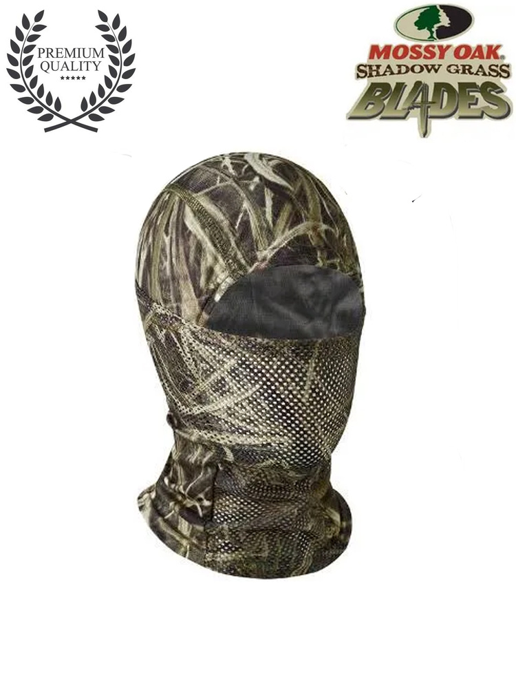 Балаклава для рыбалки и охоты Fjordvik MOSSY OAK SHADOW GRASS BLADES #1