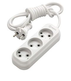 Удлинитель 3* 2 м 10А Makel #1