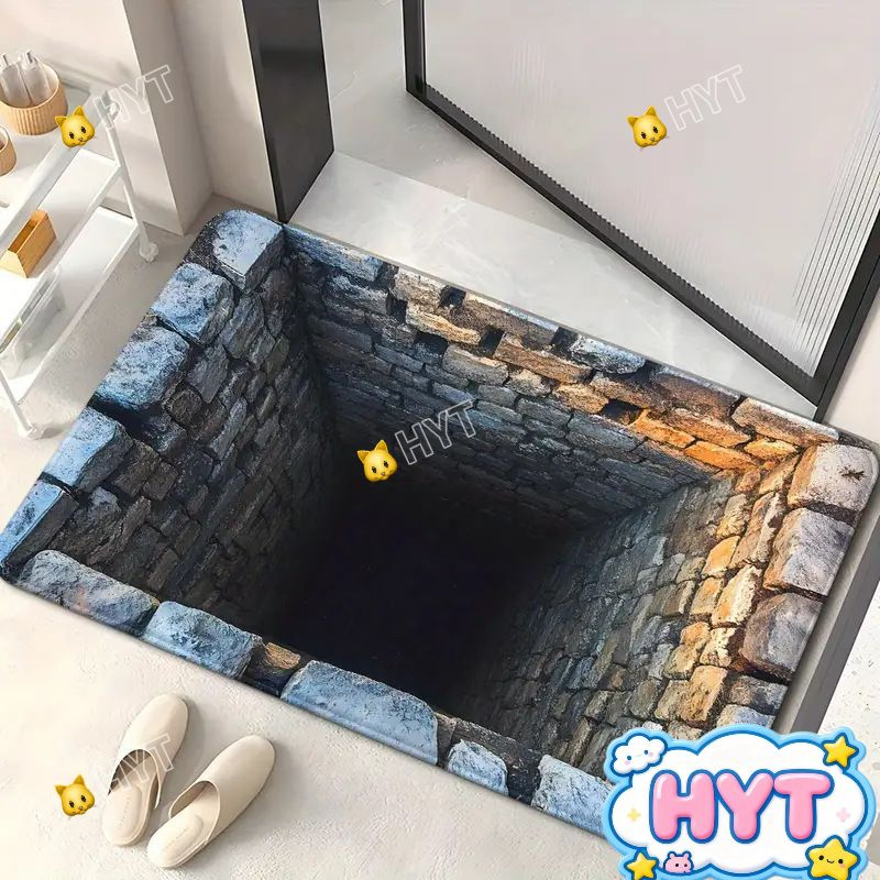 Коврик придверный 3D 60x90 см #1