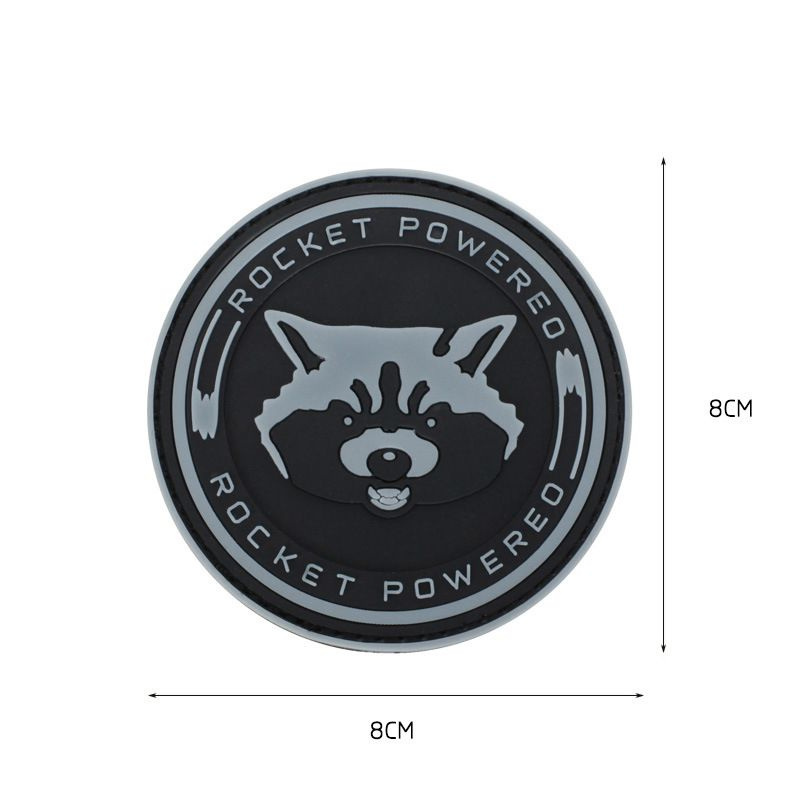 Патч Шеврон ПВХ ROCKET POWERED PATCH081 #1