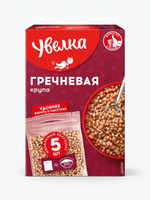 Гречка Увелка пропаренная, в пакетиках для варки, 400 г