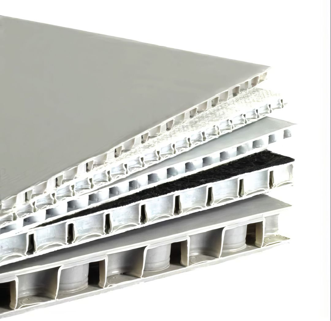 Полипропилен (пп, pp) бален 01030. Фургон из композита. Metallic insert into honeycomb composite. Pp composite. Полипропилен tpp d30s.