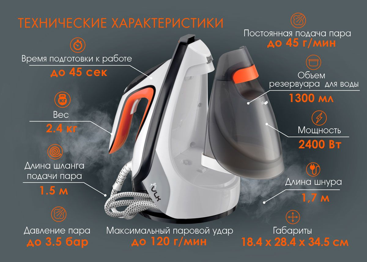 Электрический парогенератор VLK Vesuvio-5500