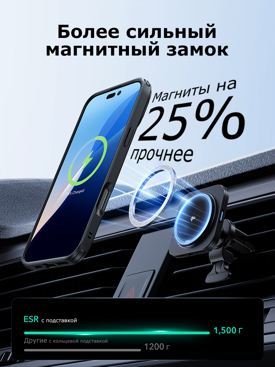 Чехол на айфон 16 ESR Россия силиконовый противоударный, защитой камеры ...