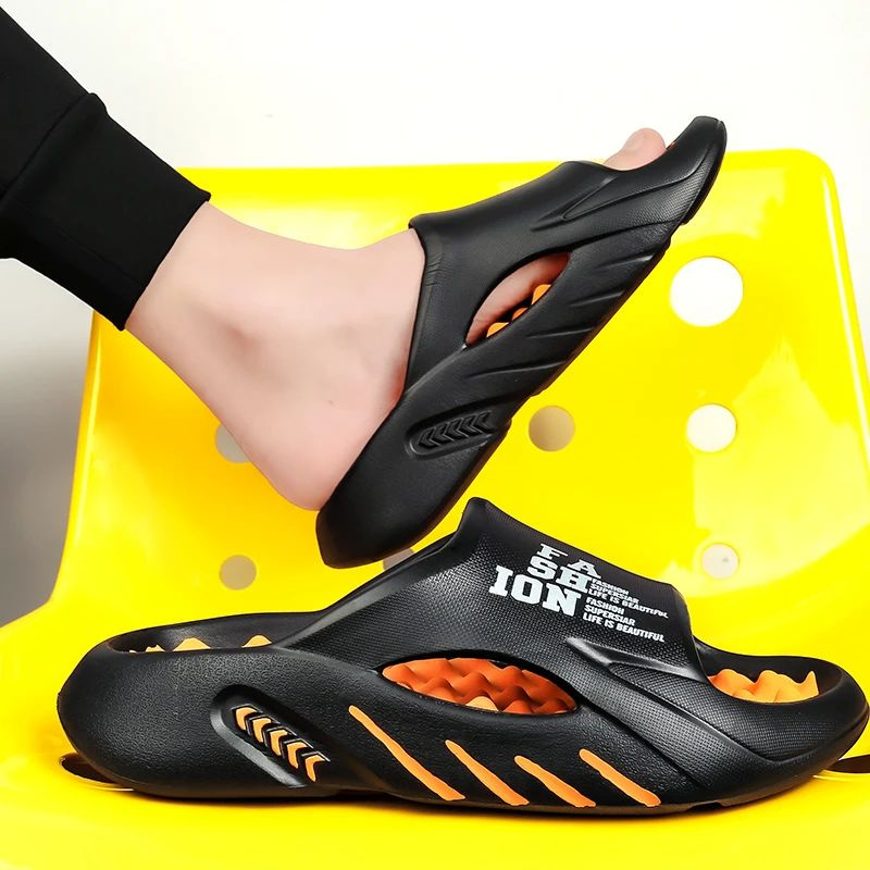 Тапочки Мужской EVA, размер 47, 48 черный Китай Китай купить c ...