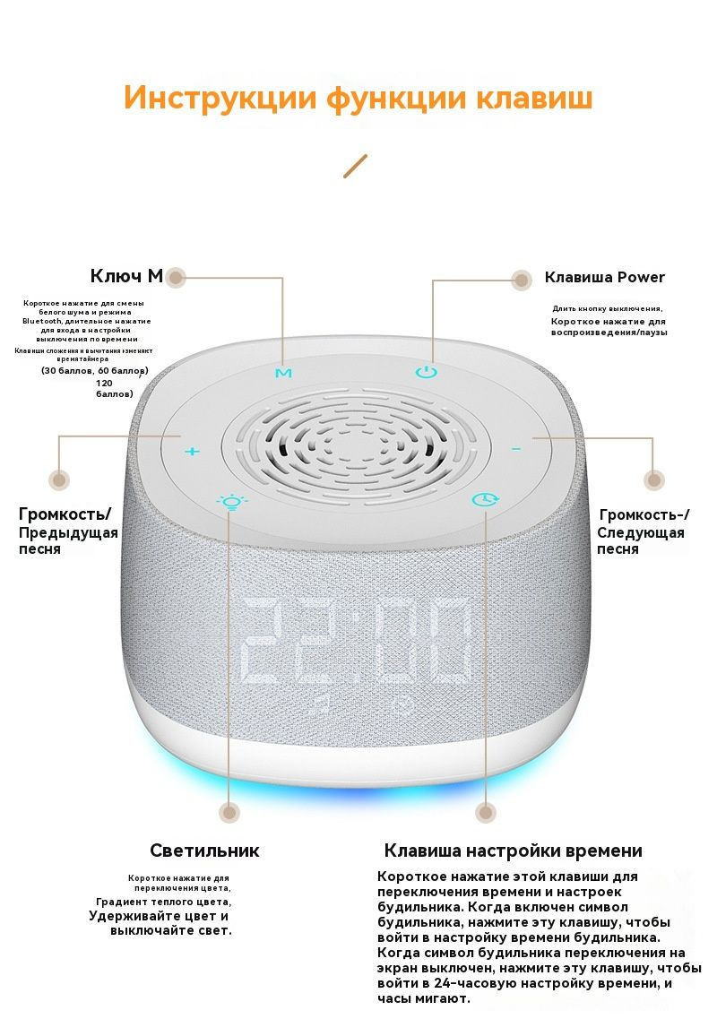 Умная колонка new Station Light 2 и Алиса на YaGPT, 6 Вт, белый купить ...