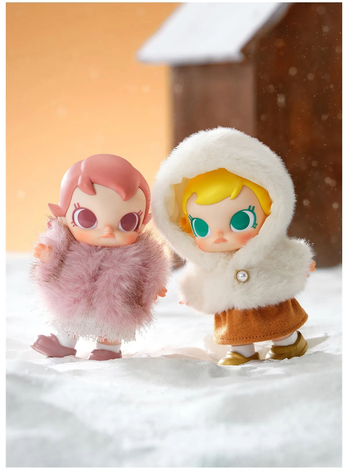 Pop Mart Baby Molly Winter Fit Check Series Vinyl Plush Pendant Sealed Case (6 Blind Box)