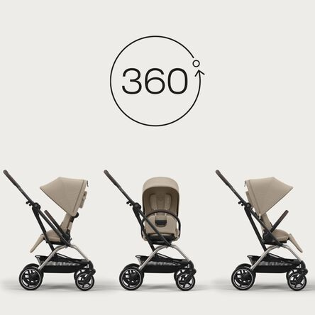 Cybex Eezy S Twist 2 2024 Fog Grey OZON 1621759919