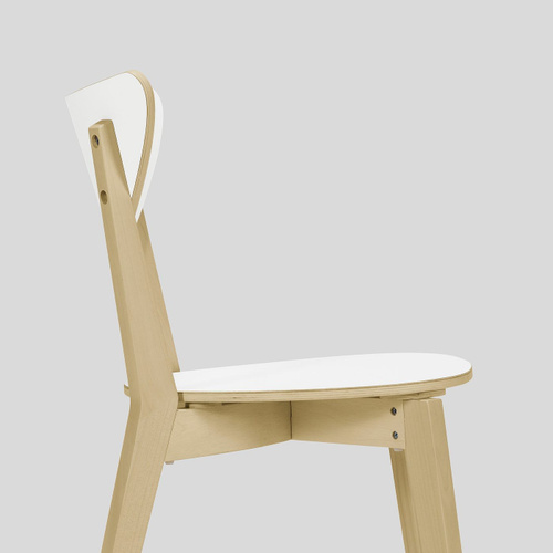 Деревянный стул для кухни IKEA NORDMYRA / Стул для балкона ИКЕА