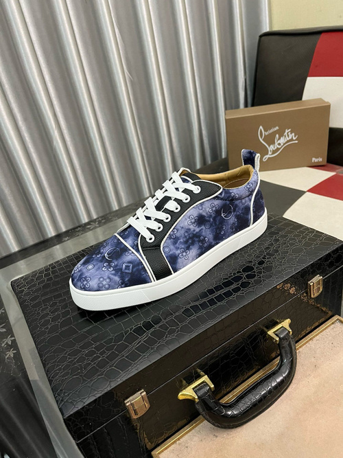Кроссовки Мужской Christian Louboutin Натуральная кожа Легкая
