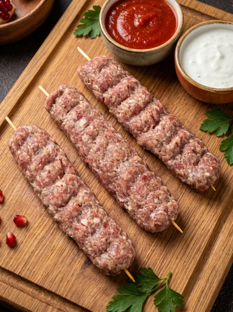 Люля кебаб из мяса индейки 400 гр, Ферма Евгения Рошаля, 400 г