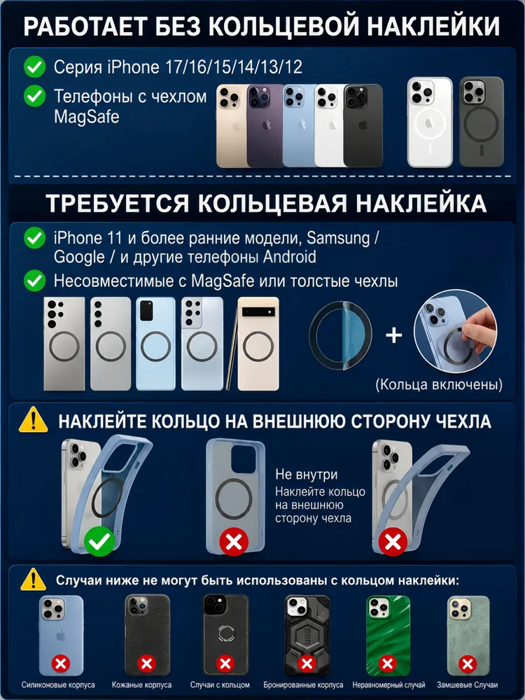Avtomobil uchun telefon ushlagichi