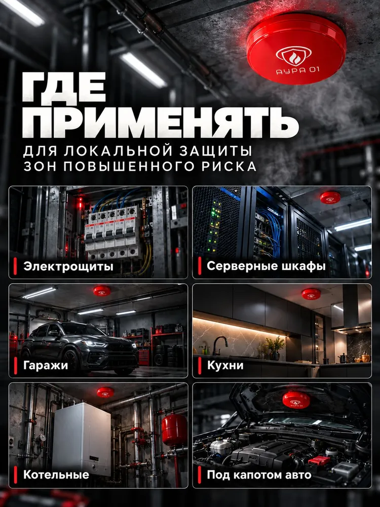 Автономное устройство пожаротушения - ТАБ 0.3, вариант, фото 3