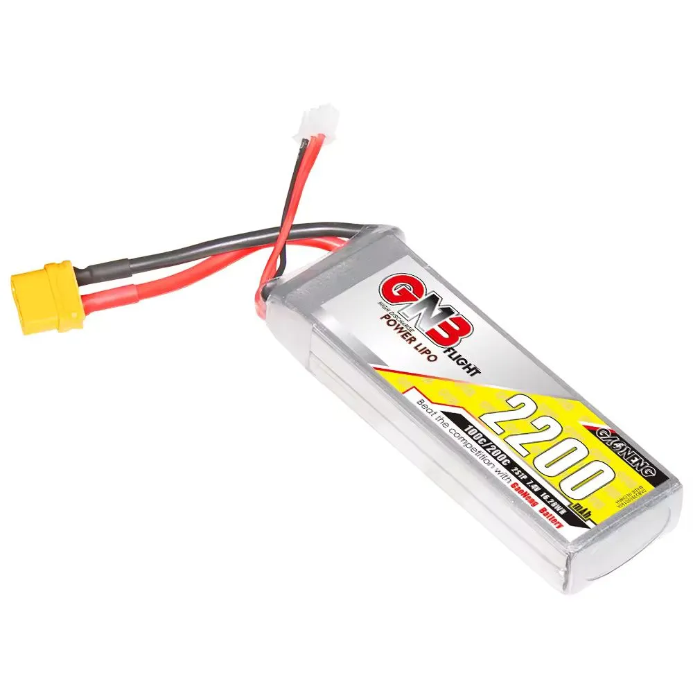 Gaoneng GNB 2S1P 7.4V 2200mAh 100C Lipo XT60